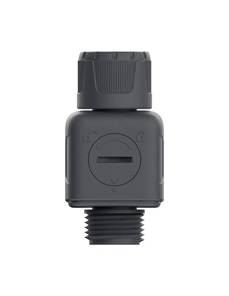 Caudalímetro digital conexión rh 3/4" c2500 aqua control