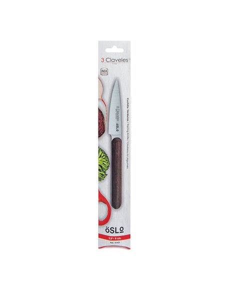 Cuchillo verduras oslo 9 cm - 3,5" e 3 claveles