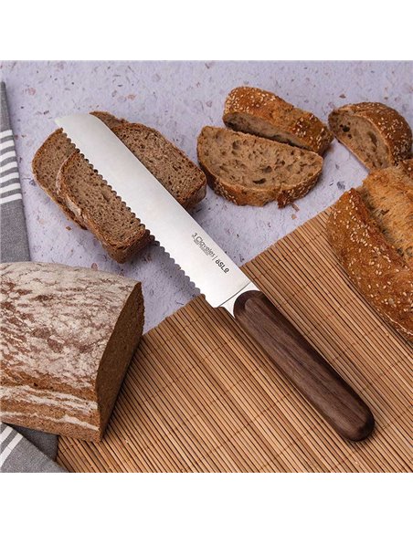 Cuchillo panero oslo 20 cm - 8" 3 claveles