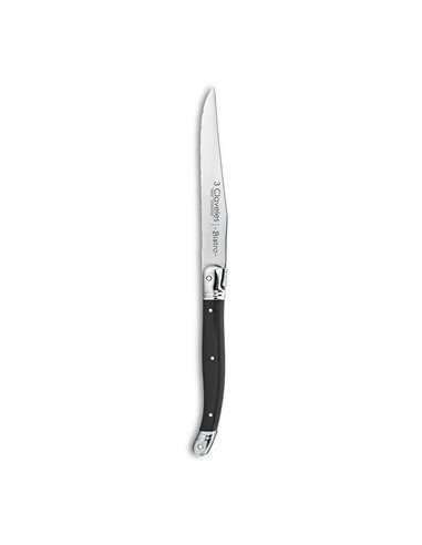 Set 4 cuchillos chuleteros bistro 11.5 cm - 4.5" d 3 claveles
