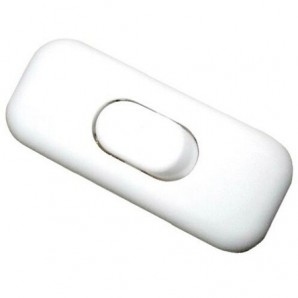 Interruptor de paso blanco