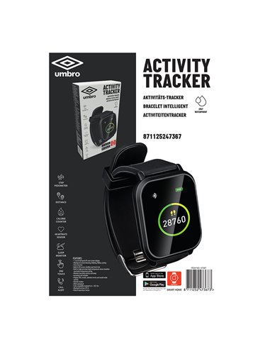 Reloj monitor de actividad rectangular umbro