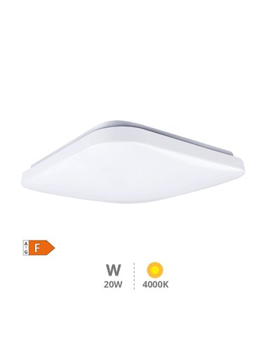 Ceiling ceiling Level 20W 4200K 1760lm white square