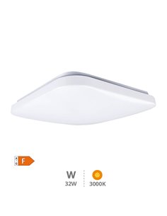 Plafon LED quadrado Bogen 32W 3000K 2