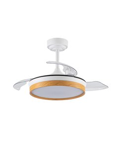 Ventilador LED aspas plegables Panam Mini Haya 46W 5520Lm CCT