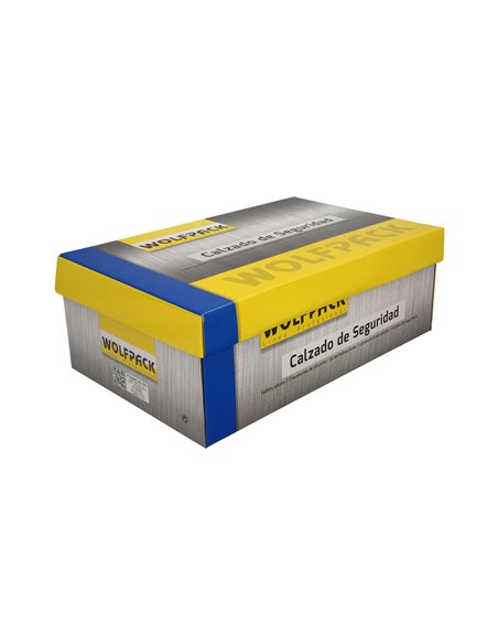 Botas Seguridad "Tiborx" S1P+SR+FO  Talla 42 Puntera Reforzada, Suela Antiperforación Antideslizante. Botas Trabajo Seguridad (P