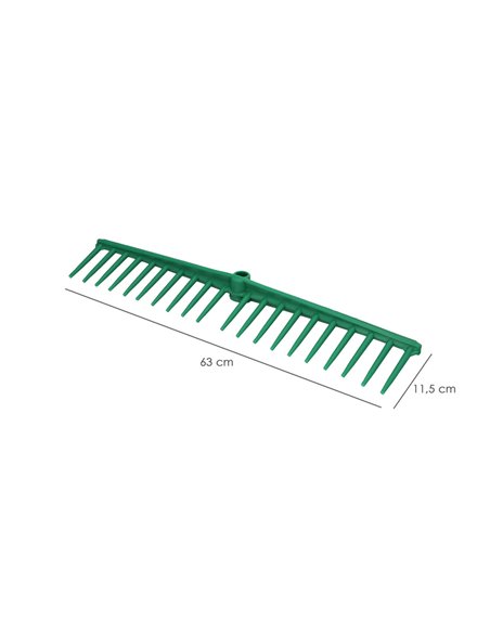 Rastrillo Polipropileno 20 Puas Profesional 63 cm. Rastrillo Jardin, Rastrillo Aceituna, Rastrillo Hojas, Cepillo Hojas Jardin,