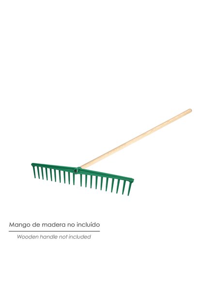 Rastrillo Polipropileno 20 Puas Profesional 63 cm. Rastrillo Jardin, Rastrillo Aceituna, Rastrillo Hojas, Cepillo Hojas Jardin,