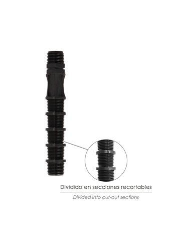 Bobina Recortable Para Difusores Goteo Ø 1/2" - Ø 1/2" Riego Por Goteo, Microaspersión, Riego Por Nebulizacion