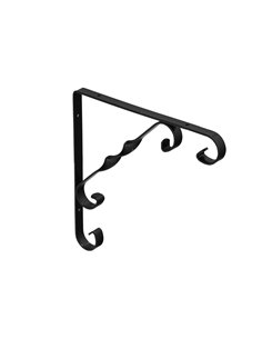 Palomilla Ornamental Reforzada Color Negro 150x150 cm. Palomilla Estante, Soporte Estanteria Escuadra Leja