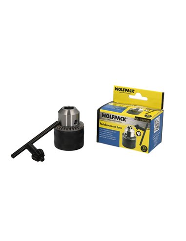 Portabrocas Con Llave 1/2" Hembra Ø 13 mm. para Taladros y Taladradoras