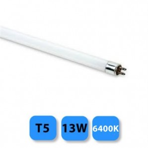 Tubo fluorescente 13w 6400k modelo t5 luz fria