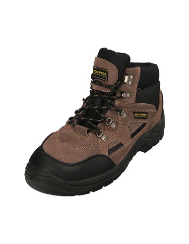 Botas Seguridad "Tiborx" S1P+SR+FO  Talla 39 Puntera Reforzada, Suela Antiperforación Antideslizante. Botas Trabajo Seguridad (P