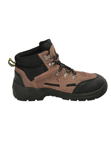 Botas Seguridad "Tiborx" S1P+SR+FO  Talla 43 Puntera Reforzada, Suela Antiperforación Antideslizante. Botas Trabajo Seguridad (P