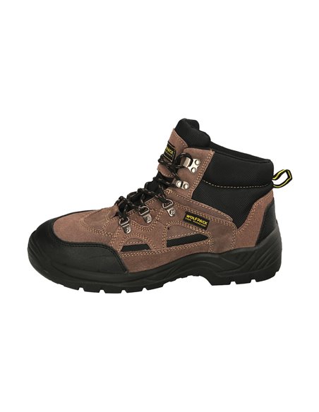 Botas Seguridad "Tiborx" S1P+SR+FO  Talla 37 Puntera Reforzada, Suela Antiperforación Antideslizante. Botas Trabajo Seguridad (P