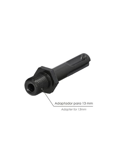 Adaptador Martillo SDS Plus A Portabrocas 1/2" mm.