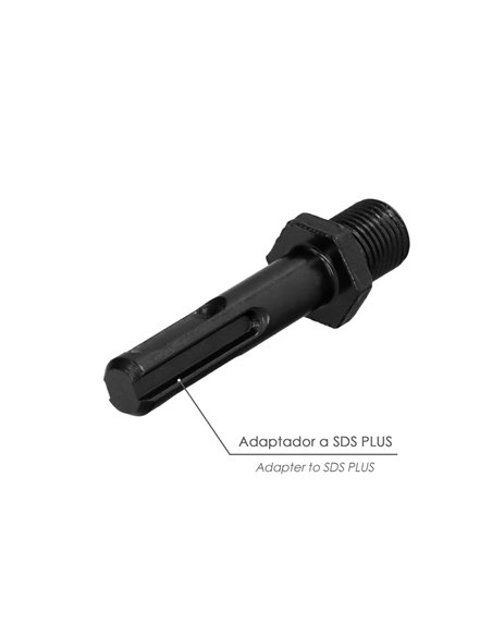 Adaptador Martillo SDS Plus A Portabrocas 1/2"  mm.
