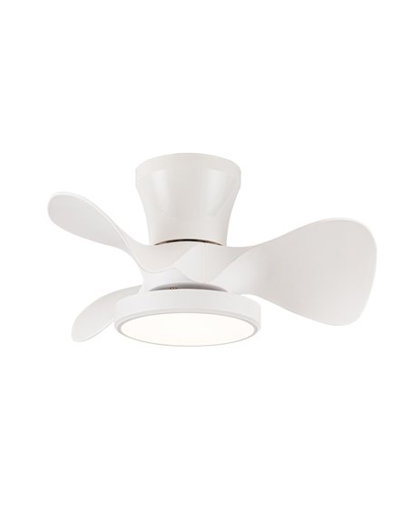 Ventilador de techo LED Moll Blanco 20W 1900Lm CCT Dim