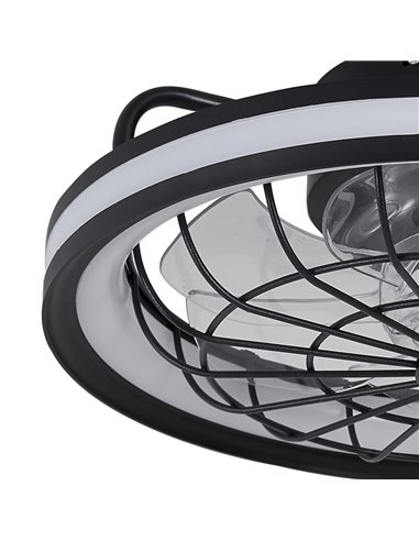 Ventilador Plafón LED Rafale 50W 4800Lm. CCT Dim