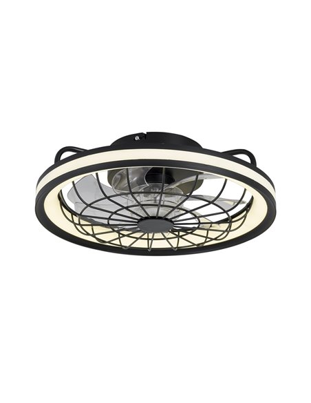 Ventilador Plafón LED Rafale 50W 4800Lm. CCT Dim