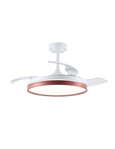 Ventilador LED aspas plegables Panam Cerezo 72W 7920Lm CCT