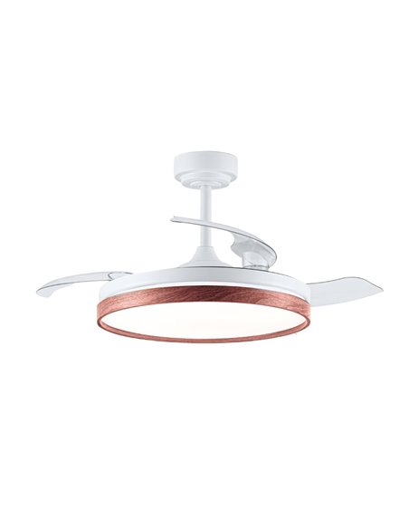 Ventilador LED aspas plegables Panam Cerezo 72W 7920Lm CCT