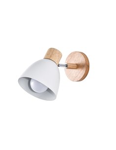 Aplique de pared Nami Blanco 1xE27