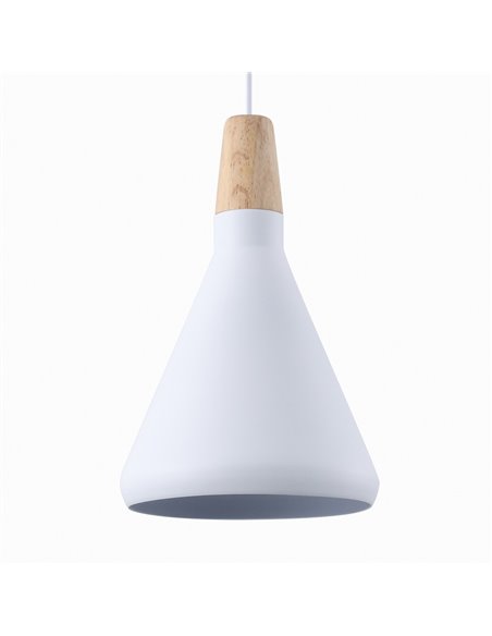 Lámpara de techo Coral Blanca 1xE27