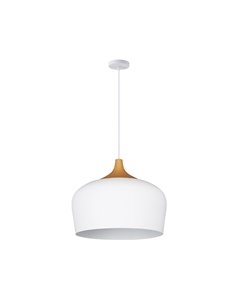 Lámpara de techo Zora Blanca 1xE27