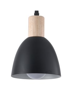 Lámpara de techo Lilian Negro 1xE27 2