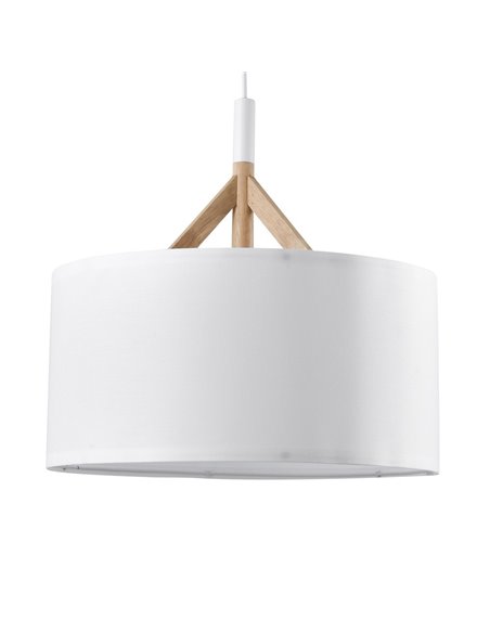 Lámpara colgante Abi Blanca D40 1xE27