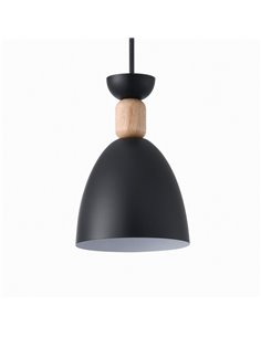 Regleta de techo Cloe Negra 3xE27 2