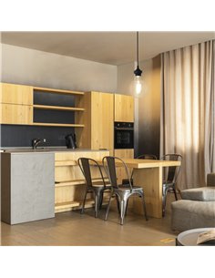 Pendel Negro Mate 1xE27 2