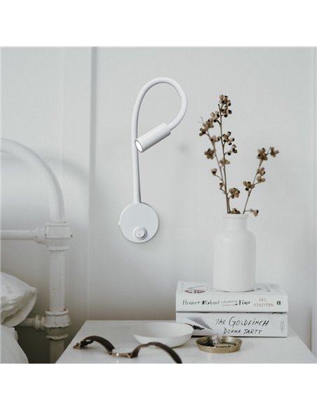 Aplique lector LED Clasic Blanco 3W 450Lm 4000K