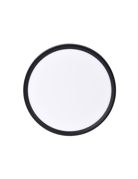 Plafón de techo LED Mery Negro 18W 1782lm 3CCT Dim