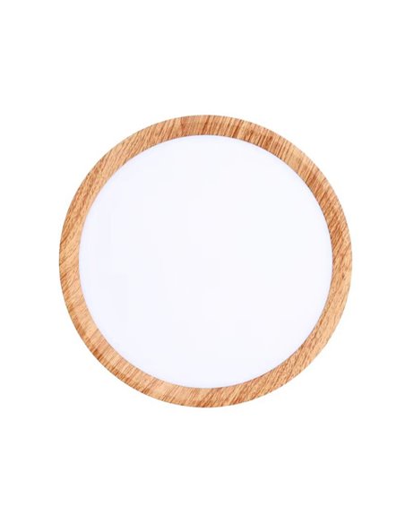 Plafón de techo LED Mery Madera 24W 2420lm 3CCT Dim
