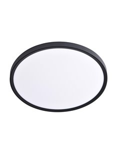 Plafón de techo LED Mery Negro 24W 2420lm 3CCT Dim