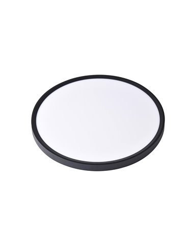 Plafón de techo LED Mery Negro 24W 2420lm 3CCT Dim