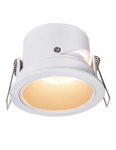 Empotrable de techo basculante Domino Blanco IP20 1xGU10
