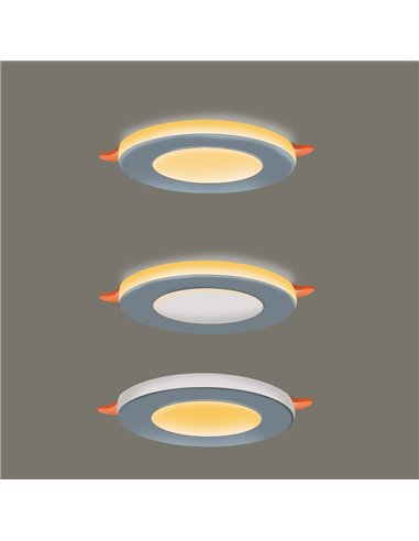 Downlight de techo LED Liveo 18+6W 2250Lm 4000K