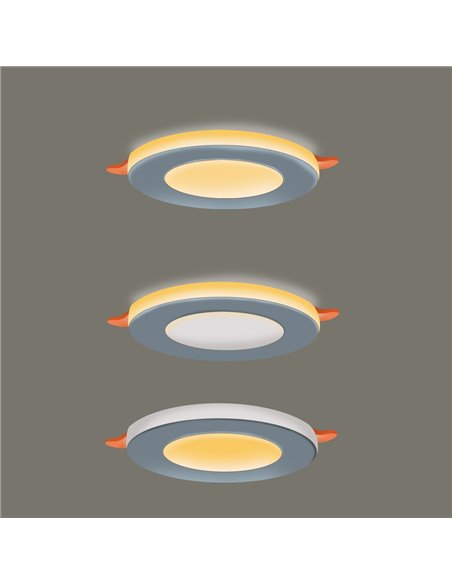Downlight de techo LED Liveo 18+6W 2250Lm 4000K