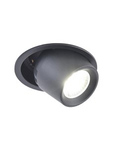 Empotrable de techo LED Tyr Negro 8W 100Lm 4000K 2