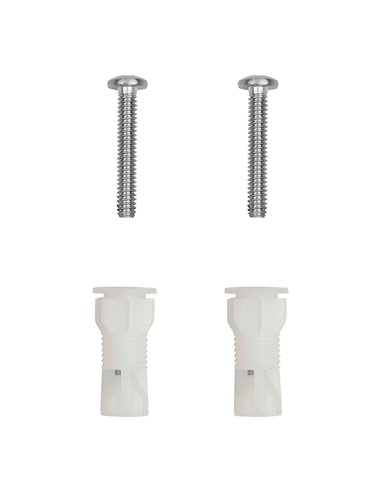 Kit conjunto fijación para asiento de inodoro roca varios modelos ai0002400r roca