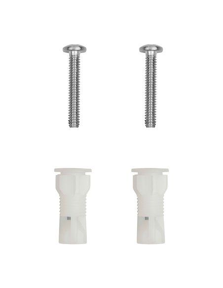 Kit conjunto fijación para asiento de inodoro roca varios modelos ai0002400r roca