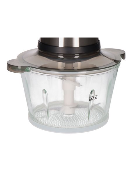 Picadora 350w 1,8l acero inoxidable edm