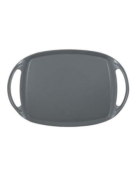 Asador 36,9 x 24,6 cm aluminio forjado ind earth grey sg-6755 san ignacio