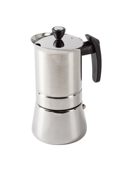 Cafetera 6 tazas acero inox moods sg-3594 san ignacio