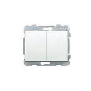 Doble pulsador persianas enclav.elec. BJC MECANISMOS 18 185065
