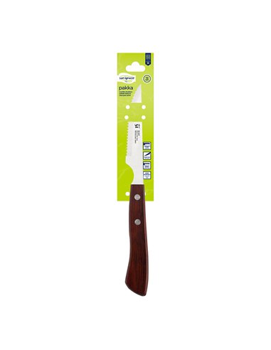 Cuchillo chuletero 10 cm acero inox pakka sg-4237 san ignacio