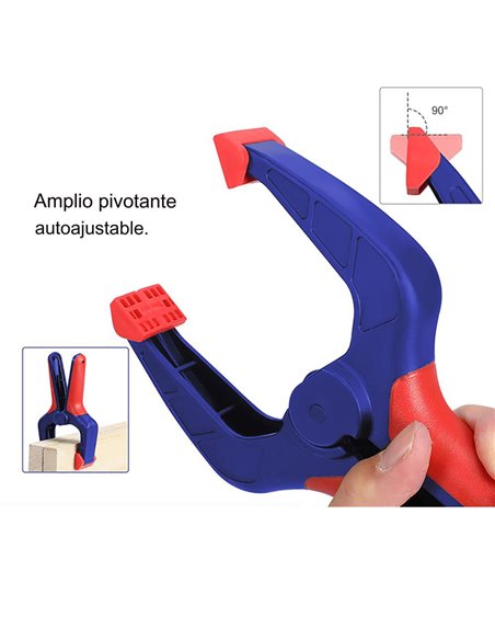 Pinza de resorte de 50mm workpro